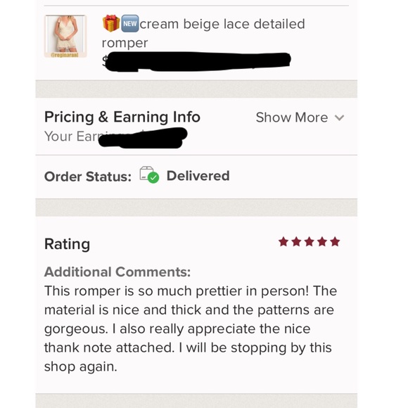 ⚠️only 2 left⚠️cream beige lace detailed romper - Picture 7 of 8